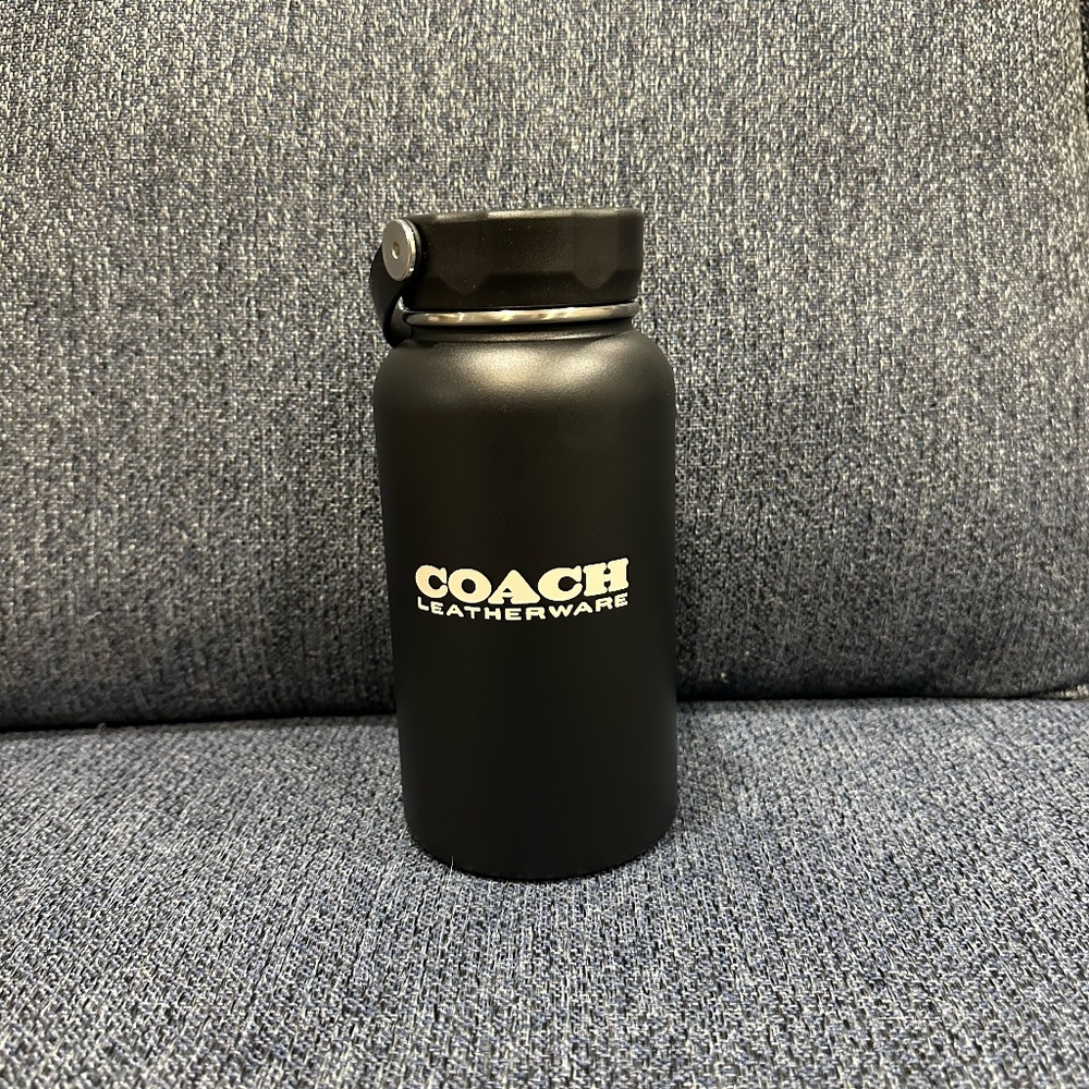 Coach Stainless Steel Insulated Bottle